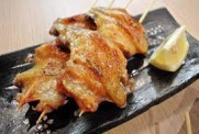 開邊生雞翼串